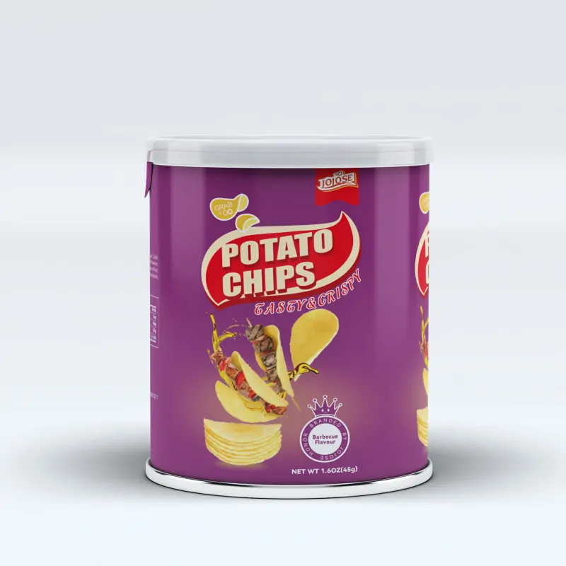 45g Pringles Style Potato Chips Bbq 2
