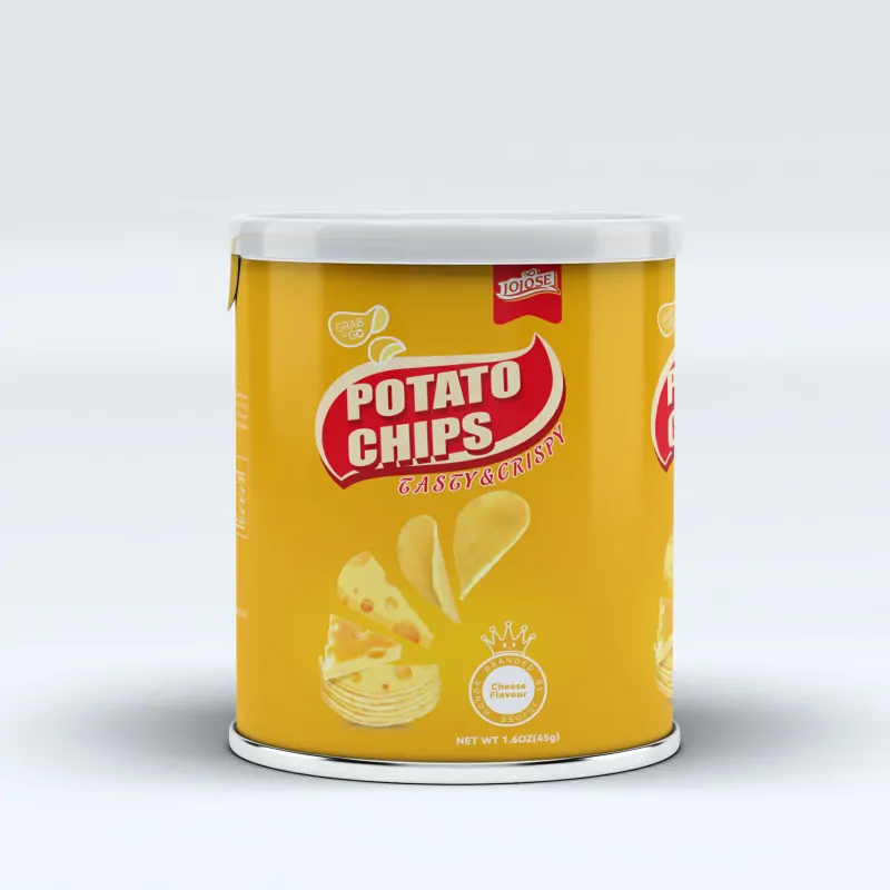 45g Pringles Style Potato Chips Cheese 2