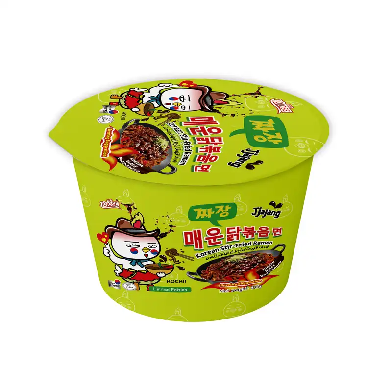 Korean Stir Fried Buldak Noodles Bowl Jiajiang