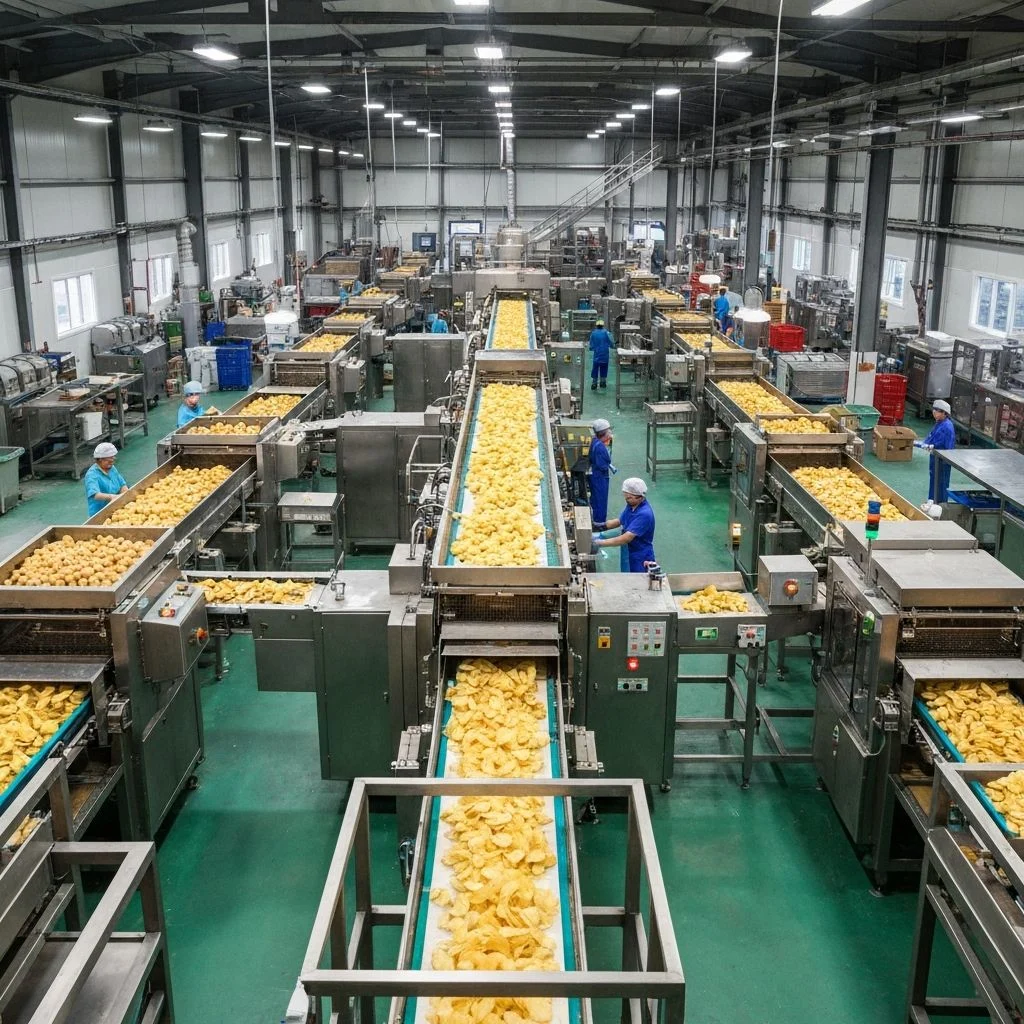 Potato Chips Production Line Factory